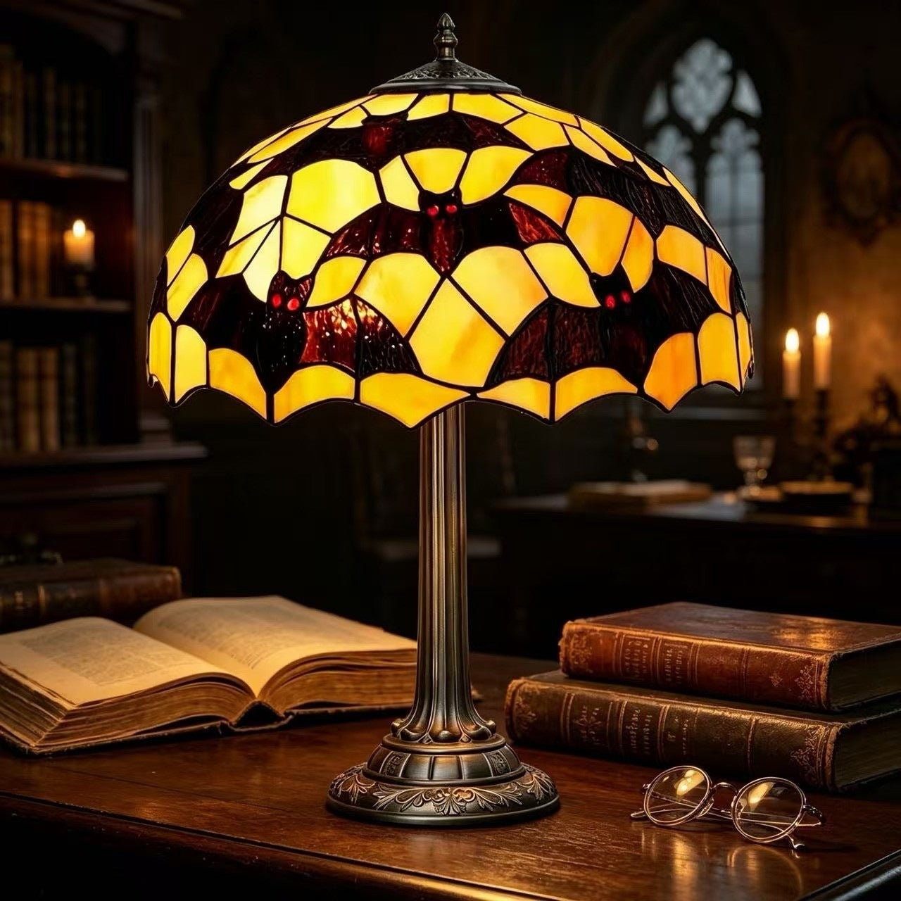 Lampe de table à chauve-souris personnalisée