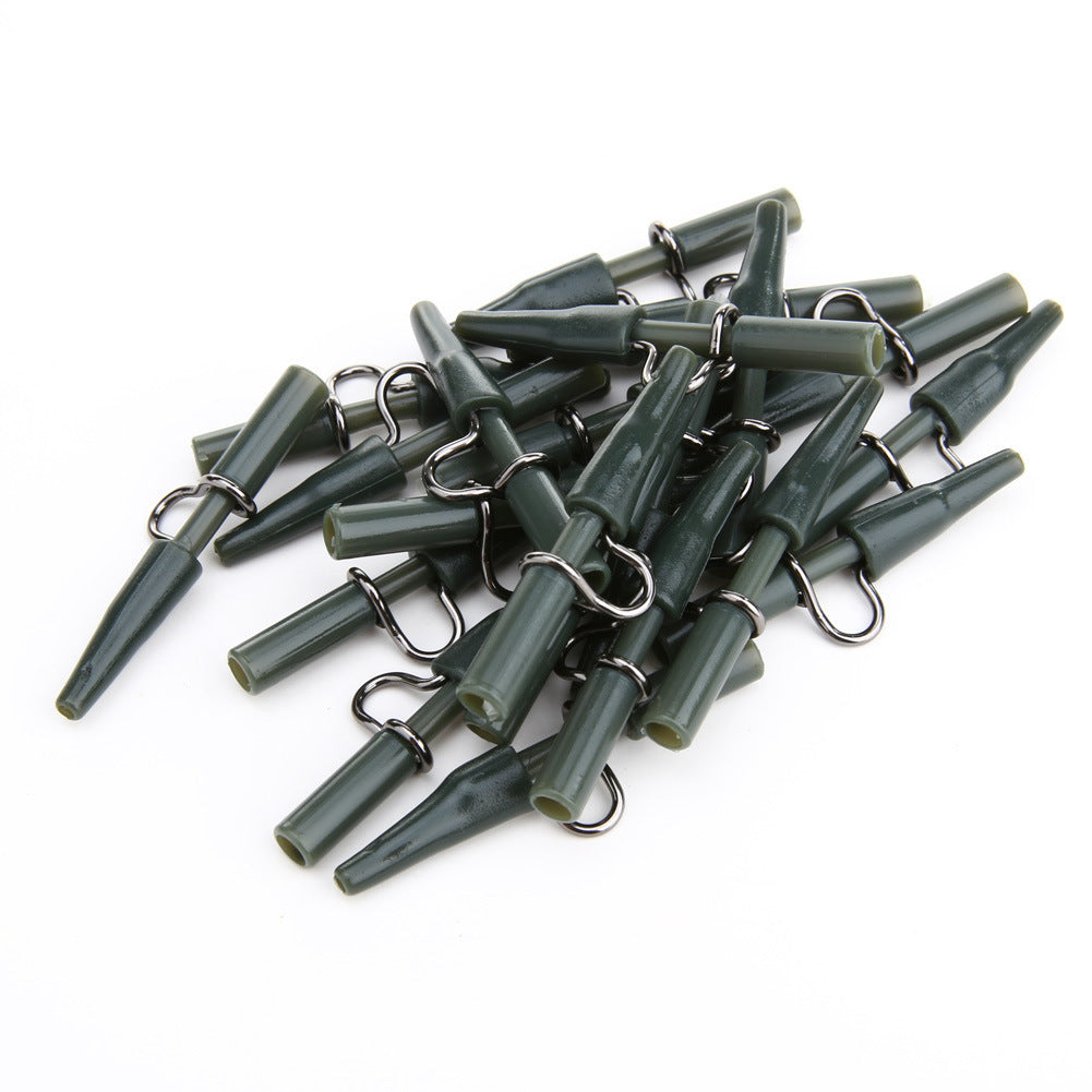 Carp Accessoires de l'équipement de pêche ligne de pêche fixe vert fil en plastique petit pistolet