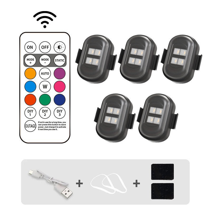 Avertissement de moto Light Cruise Light Led Wireless Remote Control Strobe Light