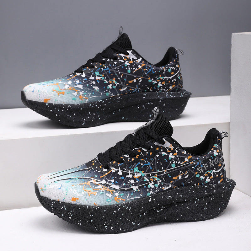 Marathon Running Carbon-Plate Noctilucent Mode Sneakers