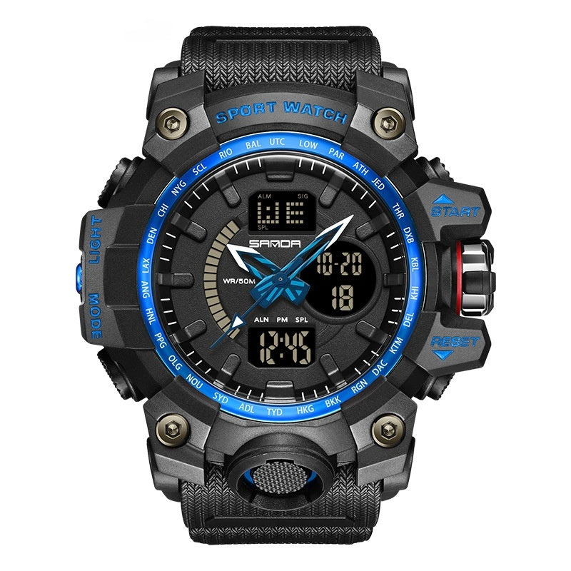 Électronique Jeunes Étudiant Mode Tendance Cool Montre pour hommes