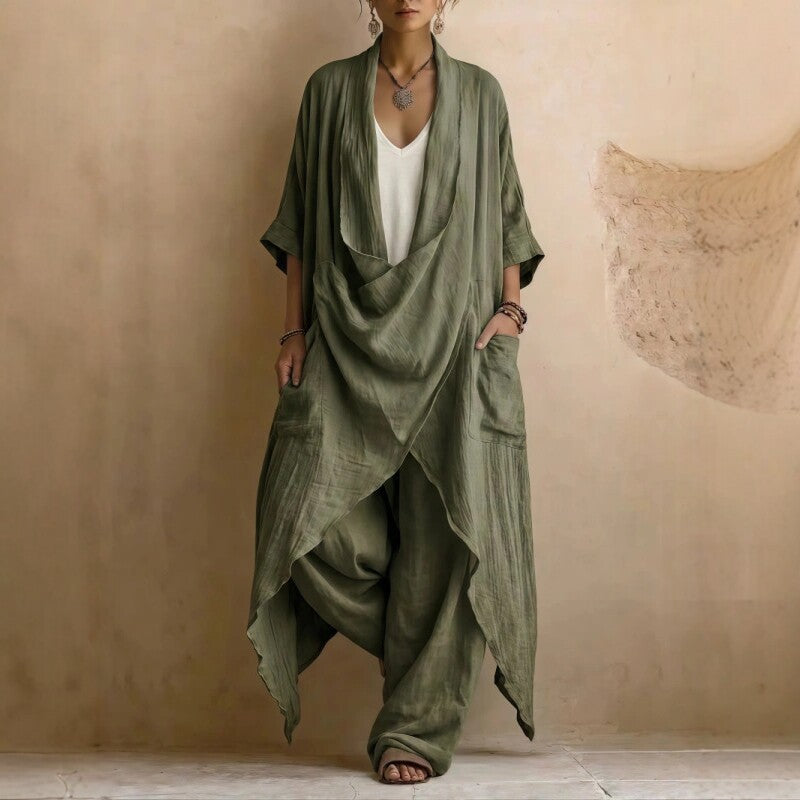 Top Linge de mer et pantalons