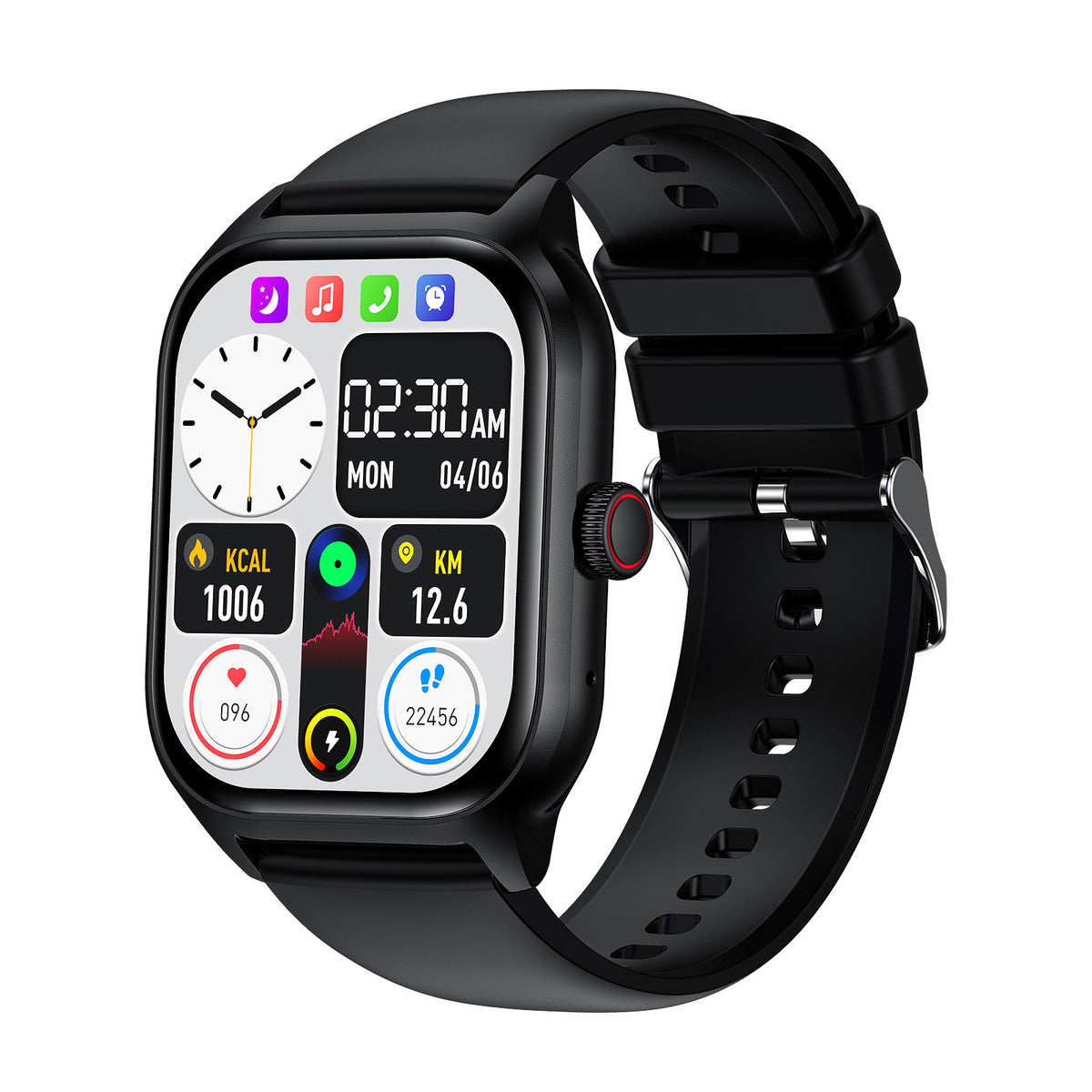 Multifonctionnel Bluetooth Appel Heart Rate Blood Pression Surveillance du sommeil Santé sportive