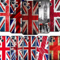 Applicable aux drapeaux peints de mode Étui téléphonique