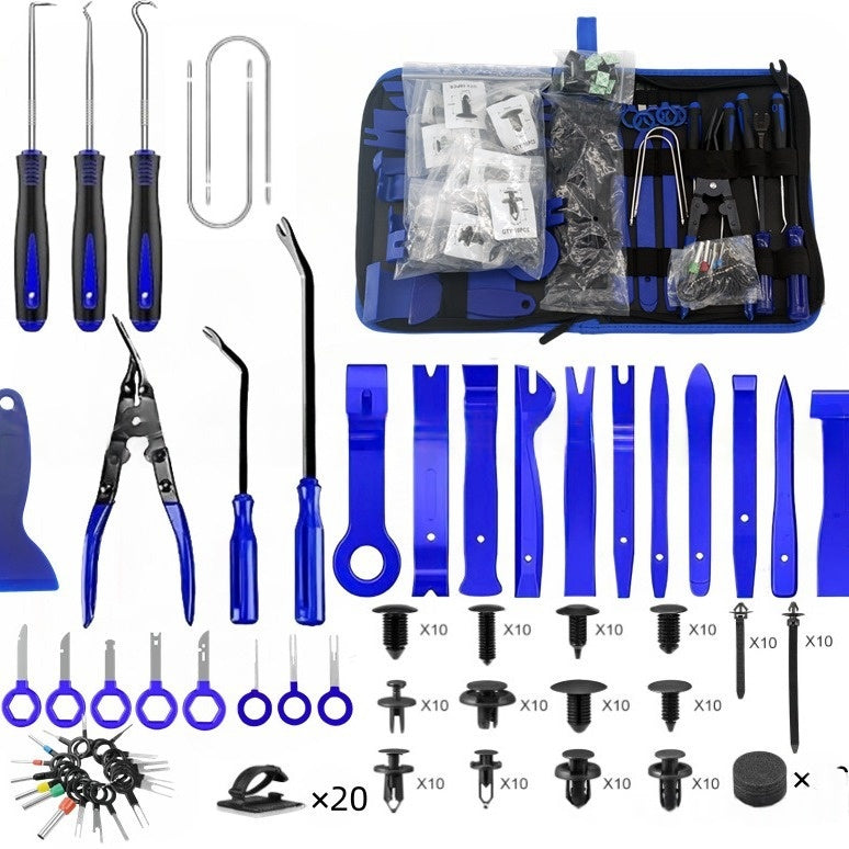 Ensemble d'outils de suppression de barre intérieure de porte de voiture 438 pièces