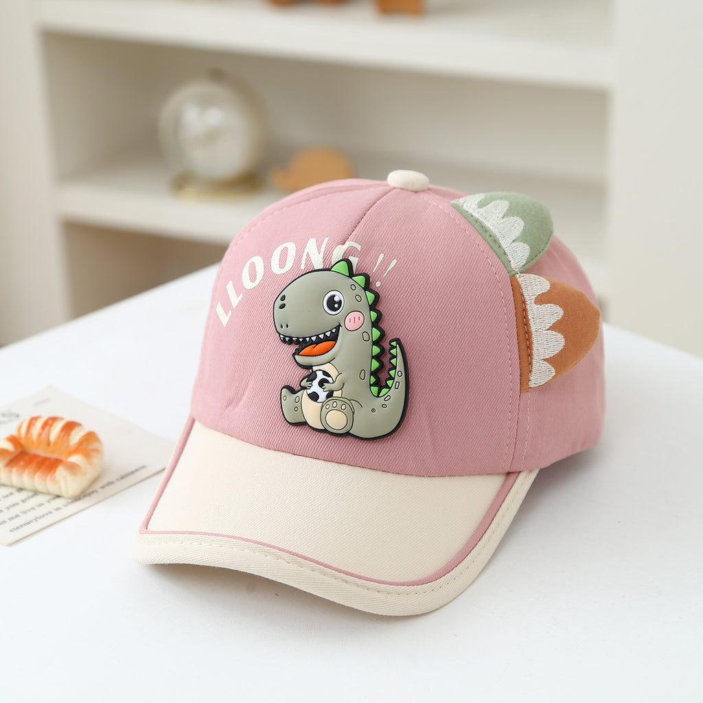 Football Cartoon Homme et Femme d'été Petit Casquette de baseball Dinosaure