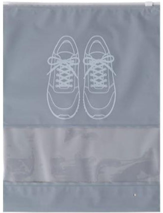 Vêtements fermeture éclair sac-gris-PE-27*36cm-16 soie-1 pièce