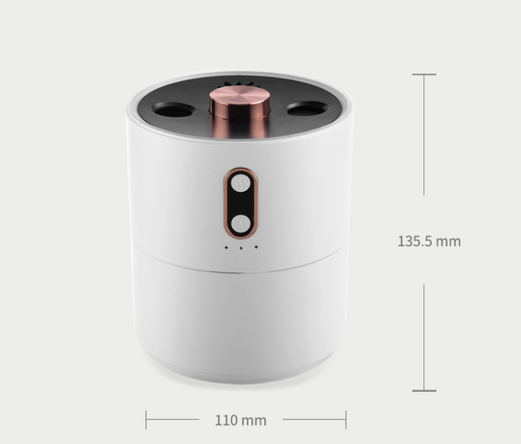 Flamme volcanique Aroma Huile essentielle Diffuseur USB Portable Jellyfish Air Humidifier Night Li