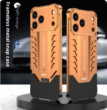 Élément de voiture de sport anti-automne Shell chaleur métallique rayonnant téléphone Shell cas téléphone