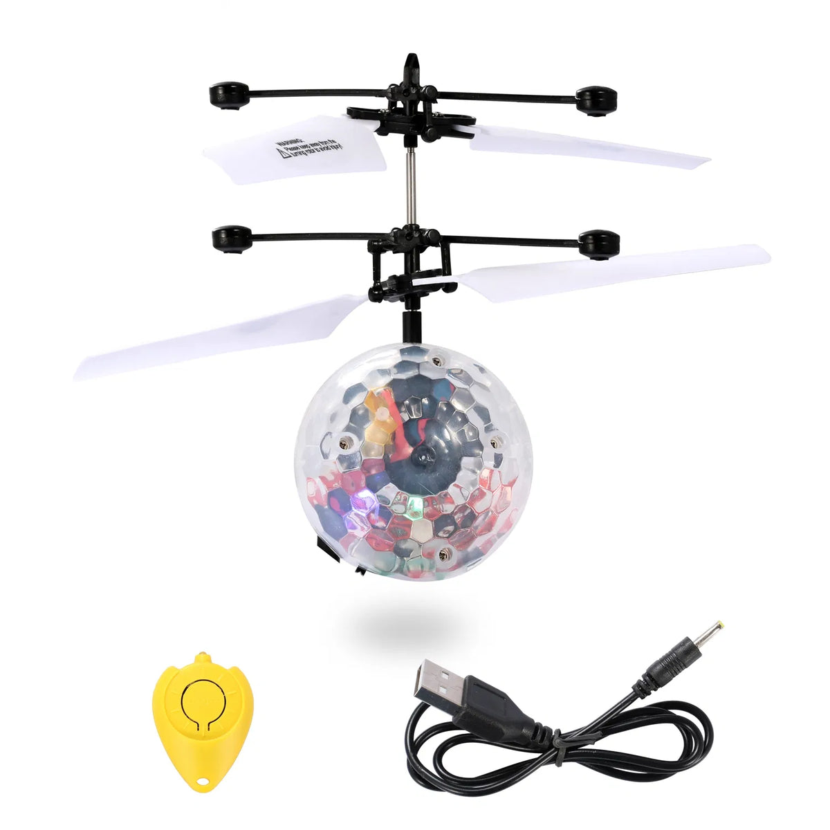 RC Balles volantes Induction infrarouge électrique Drone Hélicoptère balle LED légers enfants volant vers