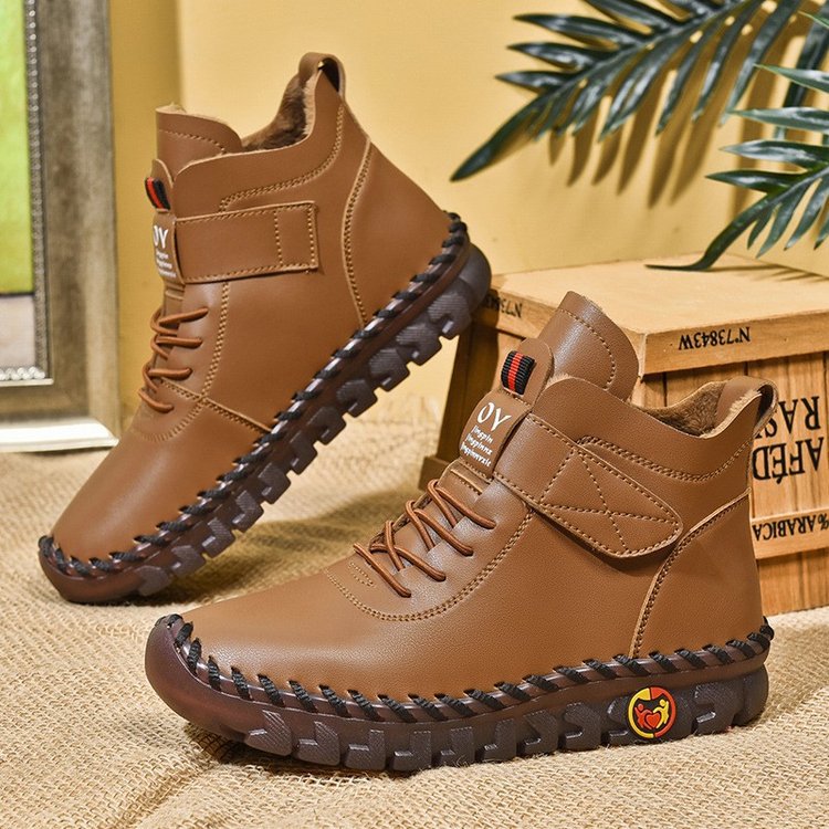 Bottes de coton souple et confortable à la mode