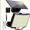 1PC 106LED Split lumière solaire extérieure étanche avec mot