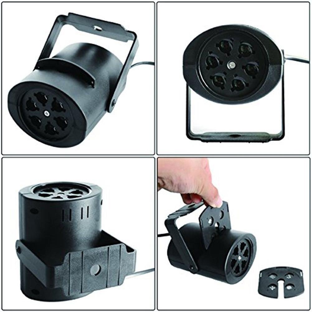 4 types de lumières graphiques flash de scène laser