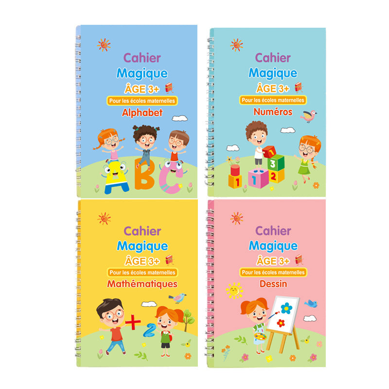 Conseil de pratique de la calligraphie anglaise pour enfants Français Allemand Peinture Magie Anglais