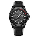 NAVIFORCE Marque Hommes Mode Montres Quartz Homme cuir Stra