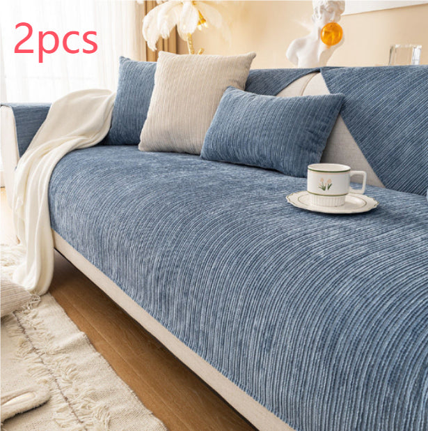 Chenille Canapé Coussin Quatre Saisons Universal Moderne Simple Non-dérapant