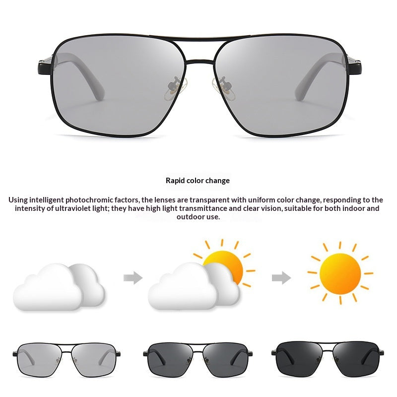 Lunettes de soleil polarisés pour hommes neufs rétro