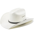 Chapeau de cowboy tissé à la main pour hommes