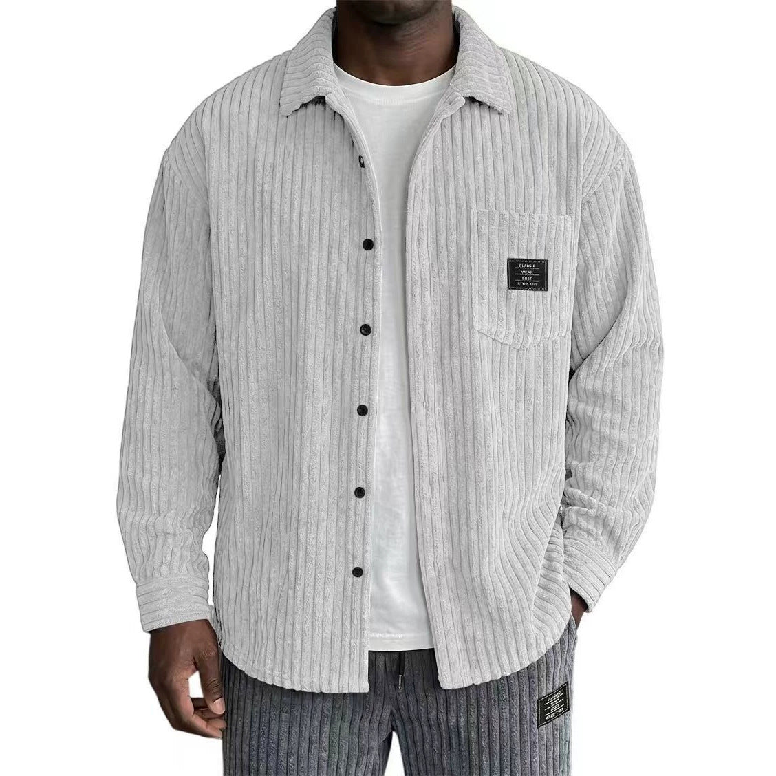 Veste en Corduroy avec poches