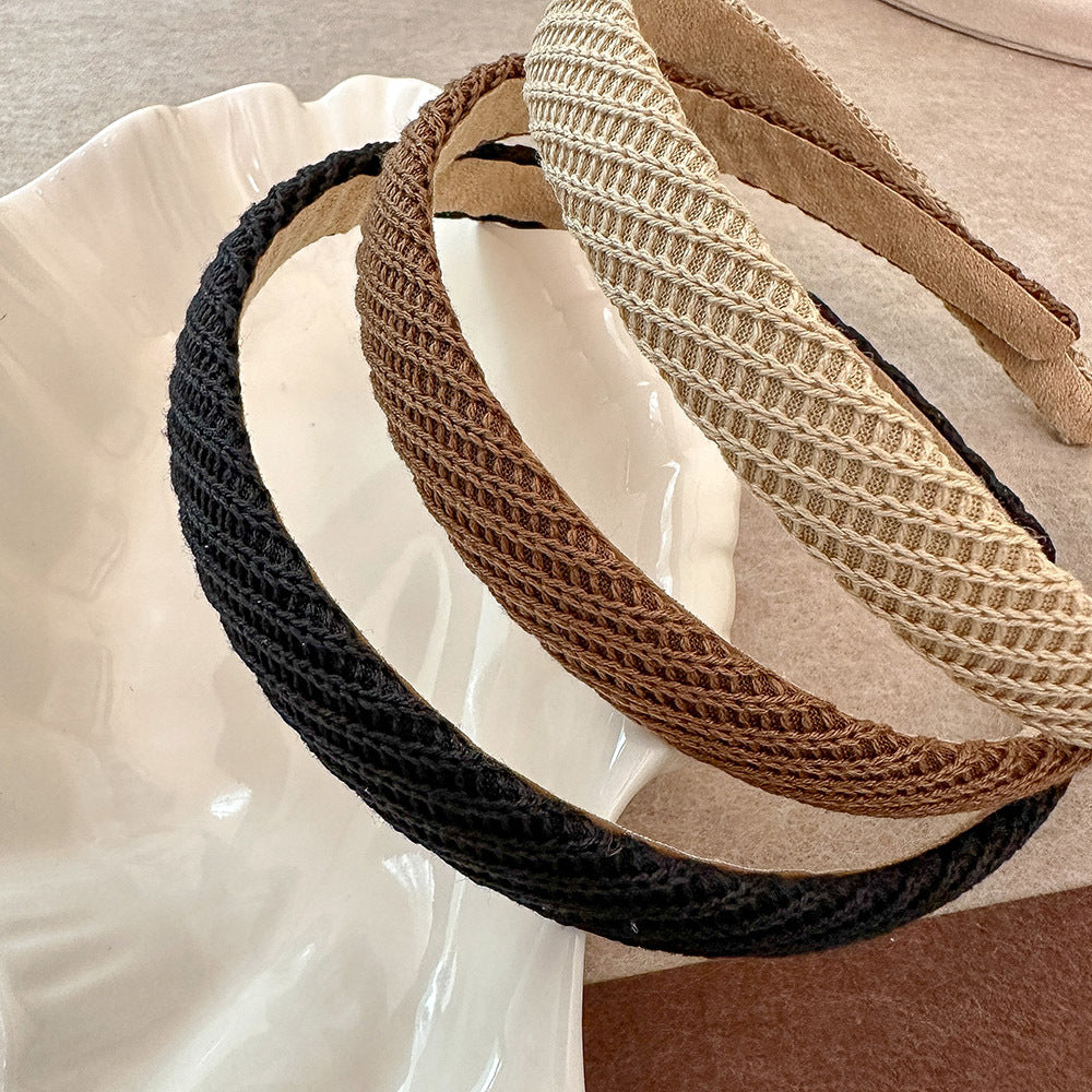 Tempérament sauvage doux et plus jeune Ceinture de coiffure Ornements