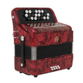 Meibette 22 Key 8 Bass Button Tuning Bayan Accordion Débutant Grade Performance Grade Port
