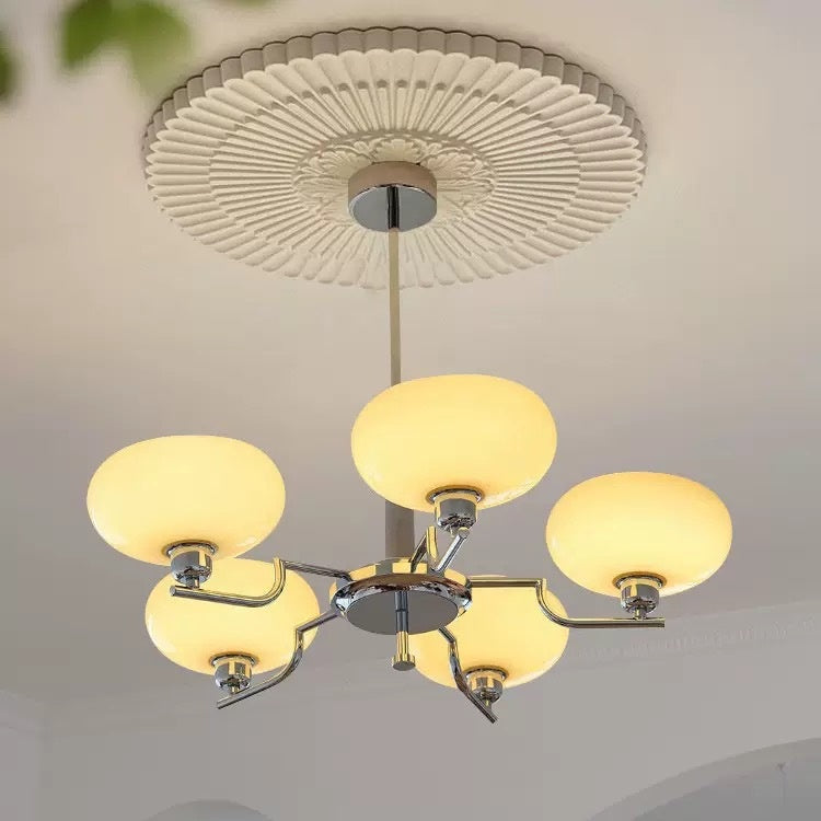 Lampe pendentif anti-poussière Bauhaus Persimmon Vintage tout-cuivre