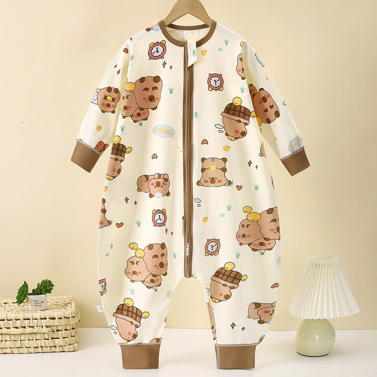 Pure coton Four-saison Baby Onesie Sleep Sack
