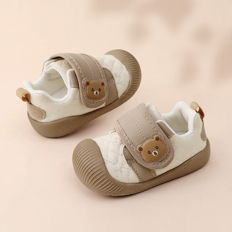 Chaussures pour bébés sans glissade au printemps et en automne