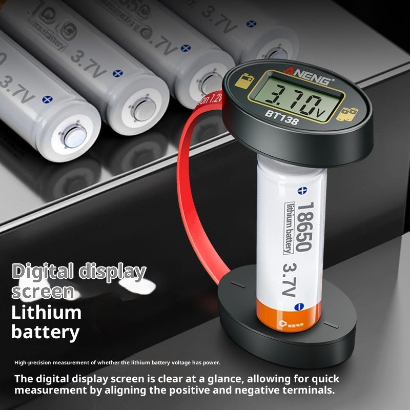 Détecteur de batterie d'affichage numérique petit portable