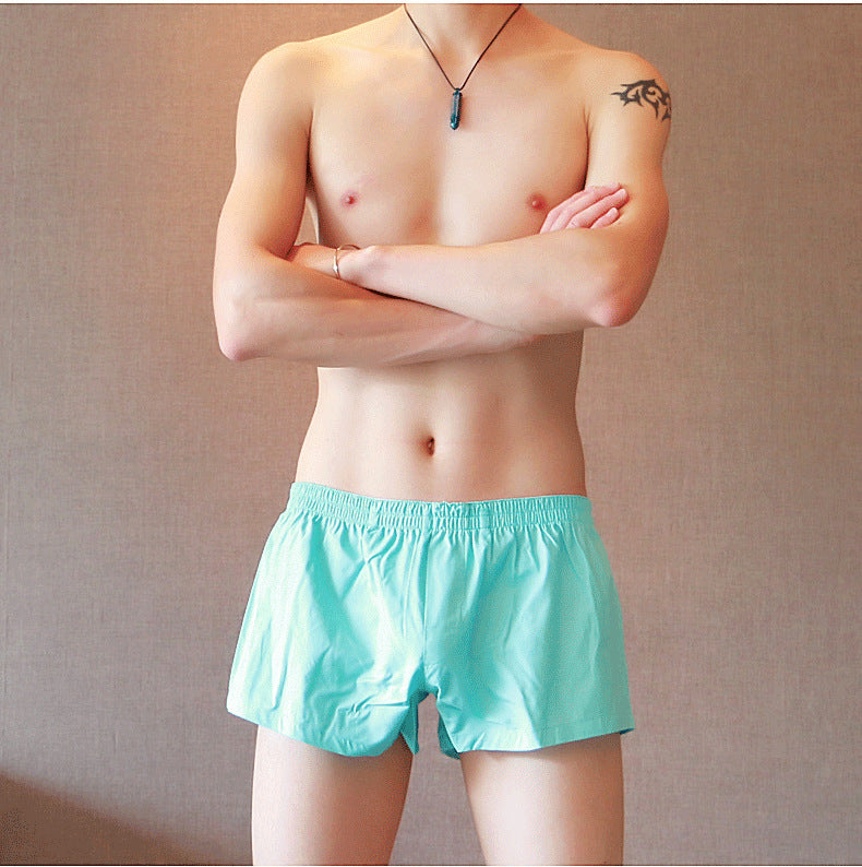 Sous-vêtements masculins Double couche Boxer antibactérien modal
