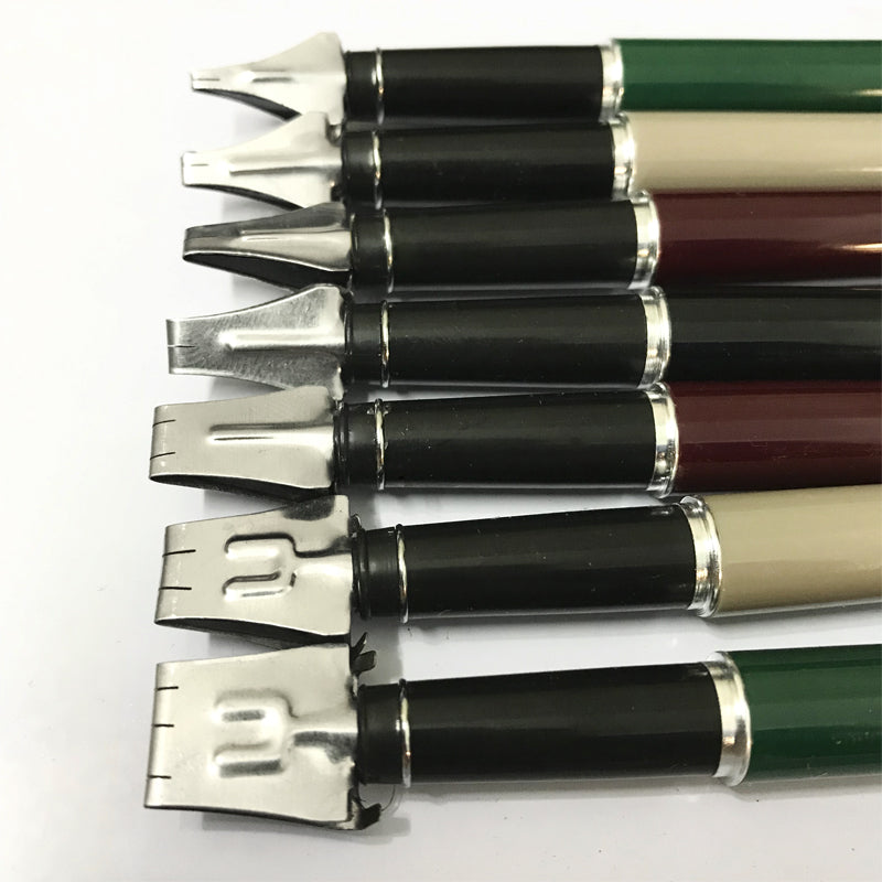 Set de stylo parallèle de 7Pcs/Box Caligraphie