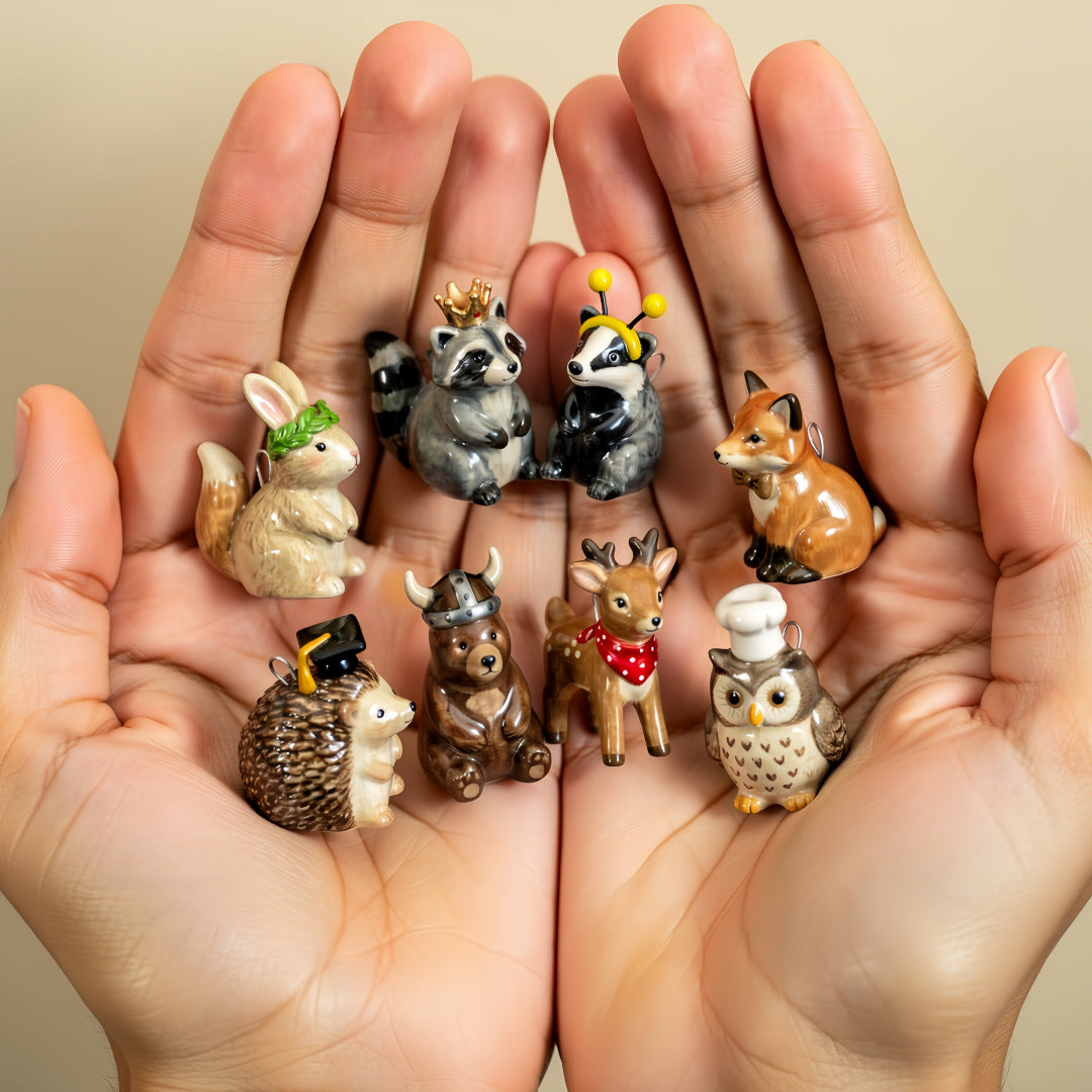 Petit Animal Série DIY Accessoires Pendentif à huile drippée