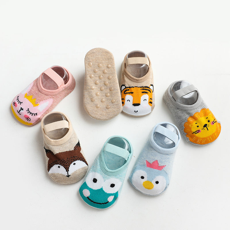 Chaussettes pour bébés Tout-petit Éducation précoce Automne Hiver Coton