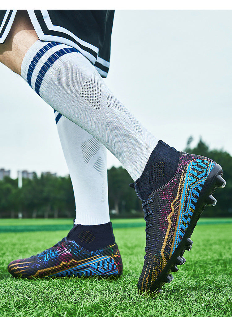 Chaussures de soccer haut de gamme pour jeunes spike Turf