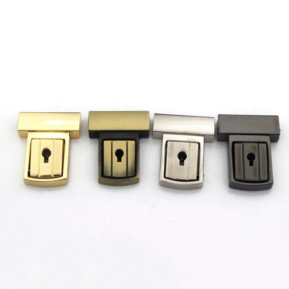 Light Gold Silver Gun Black Lock Box and Bag Hardware Accessoires Mortise Lock