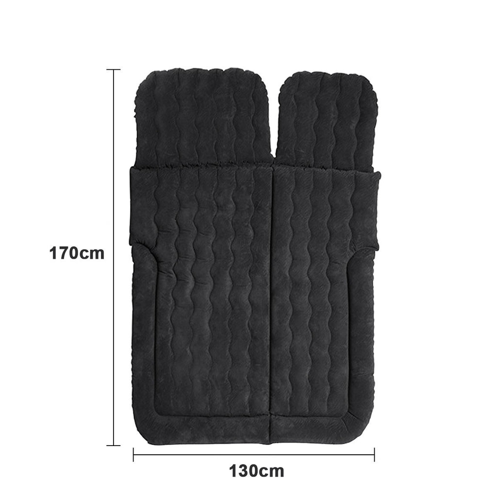 Voiture SUV Air Bed Sleep Travel Matelas gonflable Siège Coussin Mat Camping W Pompe