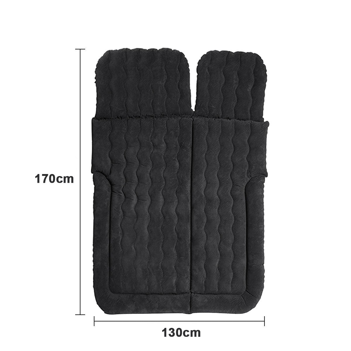 Voiture SUV Air Bed Sleep Travel Matelas gonflable Siège Coussin Mat Camping W Pompe