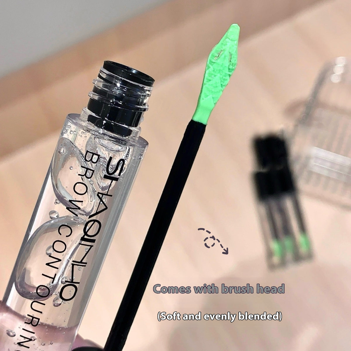 Shaping des sourcils imperméable à la sueur imperméable Transparent Raincoat