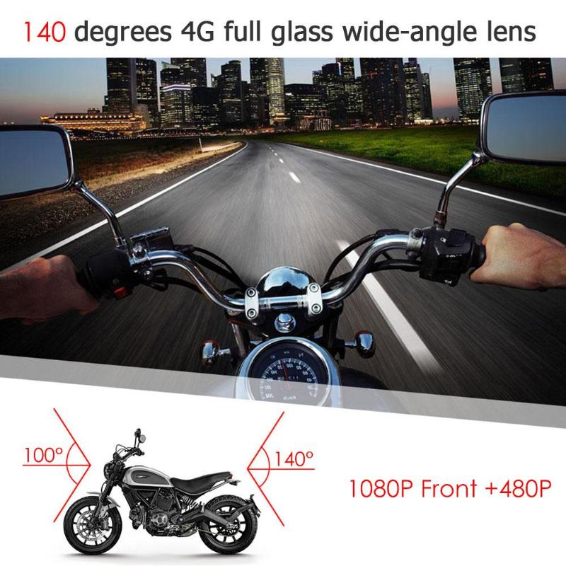 Enregistreur de conduite HD de moto