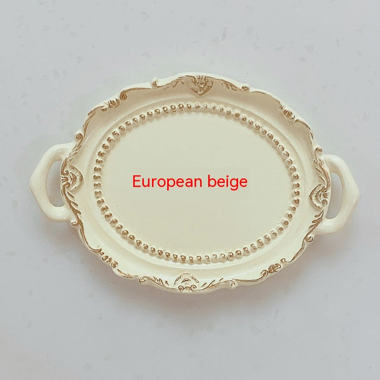 Porte-bougie en résine créative Boucles d'oreilles Collier Bijoux Ornement