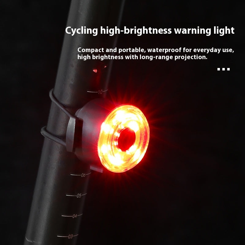 Round Bike Warning Lights MTB Outdoor Night Riding