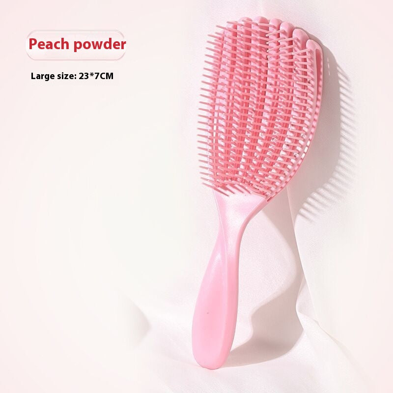 Multifunctional ribbed massage comb