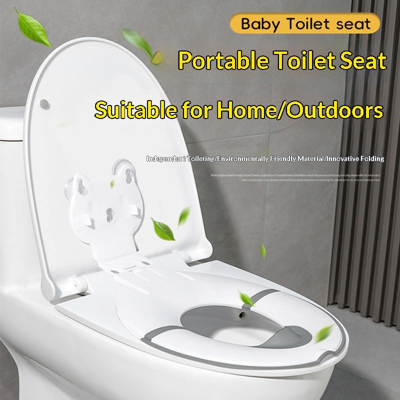 Coussin de siège à l'extérieur de la porte de rangement portable pour les toilettes universelles