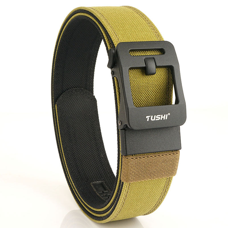 Ceinture à double couche automatique pour hommes