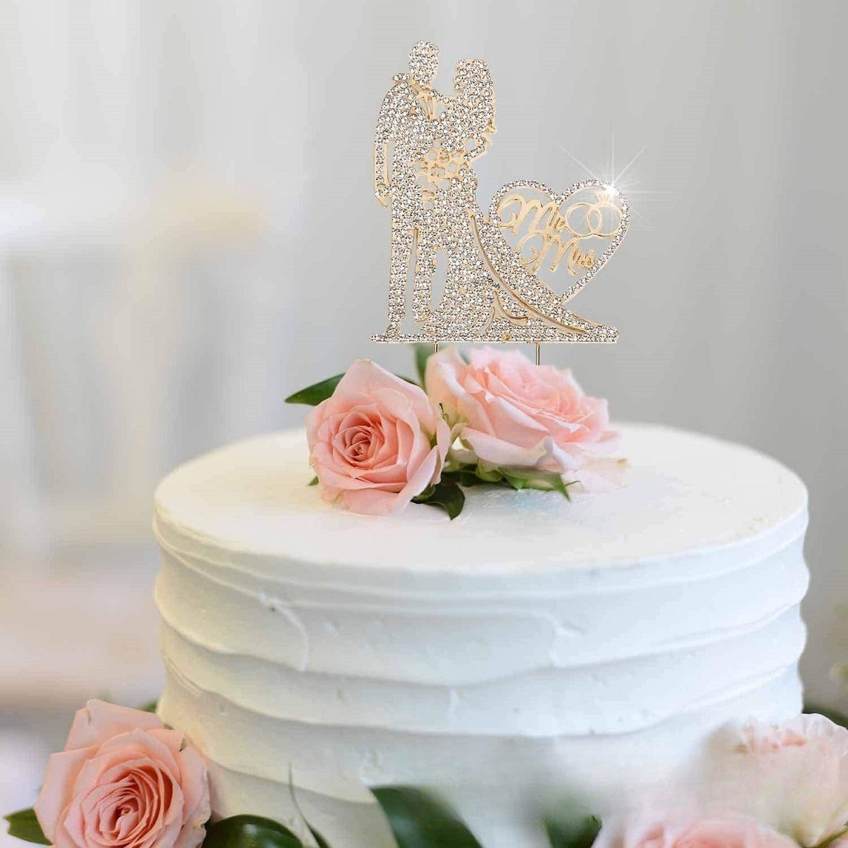 Mariée et amour Cake Insert