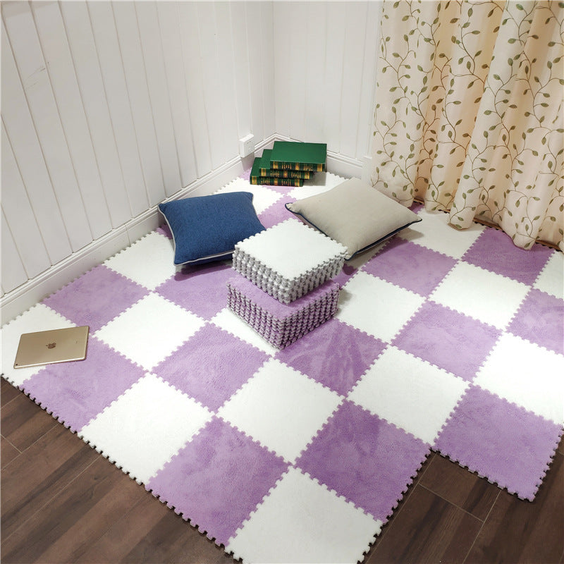Tapis d'éponge encastrable en mousse composite pour les ménages