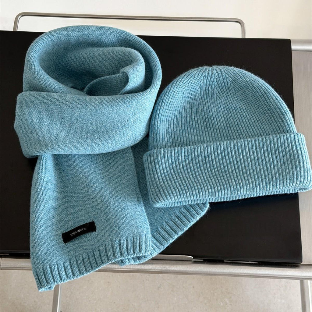 Bonnet en double couche pour femmes - Chapeau chaud d'hiver doux stretchy pour temps froid Outdo