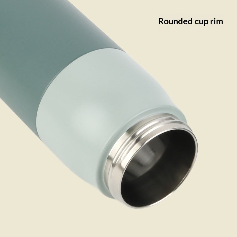 Bouteille d'eau portable à grande capacité en acier inoxydable 304