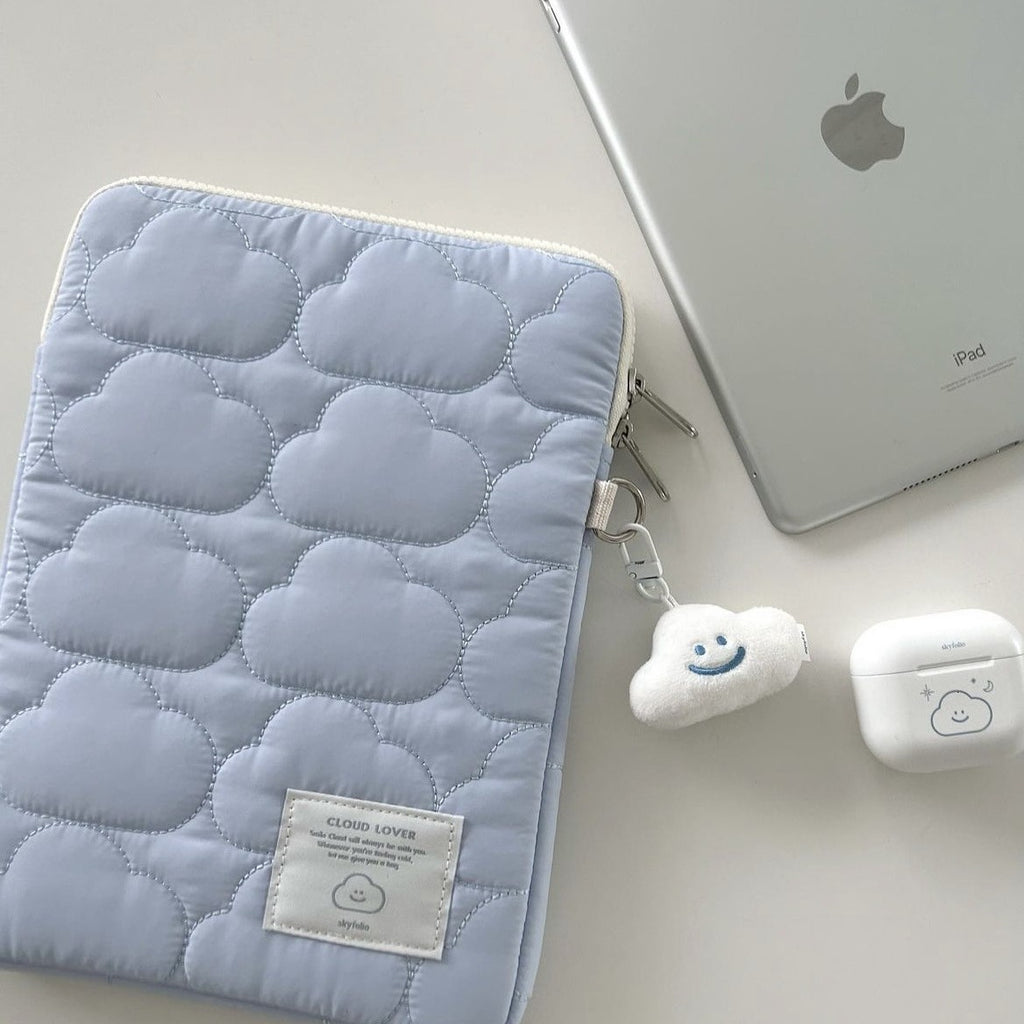 Carnet de notes Cute Cloud Broderie Ipad Tablet PC Sac