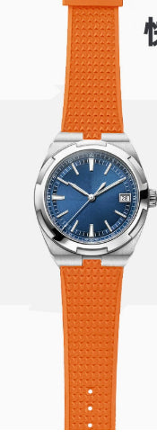 Bracelet de montre Fluororubber compatible avec Jiangsi Dantons dans la série Seas